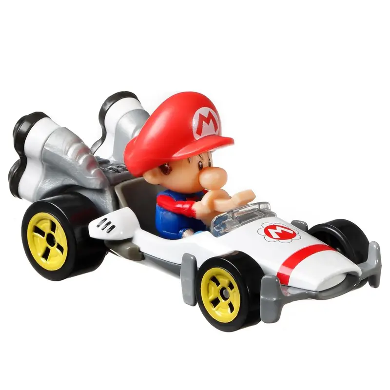 Baby Mario B-Dasher Intrepide Mario Kart Hot Wheels (GRN12)