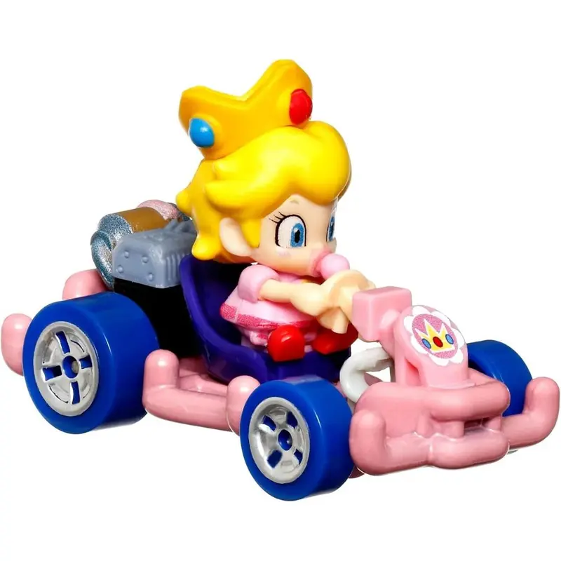 Baby Peach Pipe Frame Mario Kart Hot Wheels