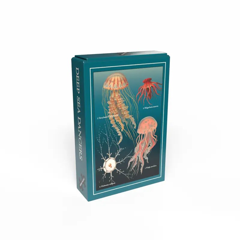 BAILARINES DEL MAR PROFUNDO 99 piezas minipuzzle vintage