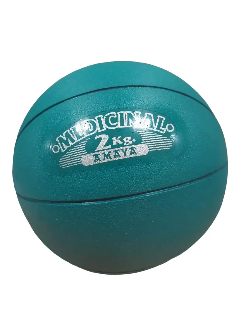 Balón Medicinal Sin Bote 2 Kg Color Verde - Amaya Sport