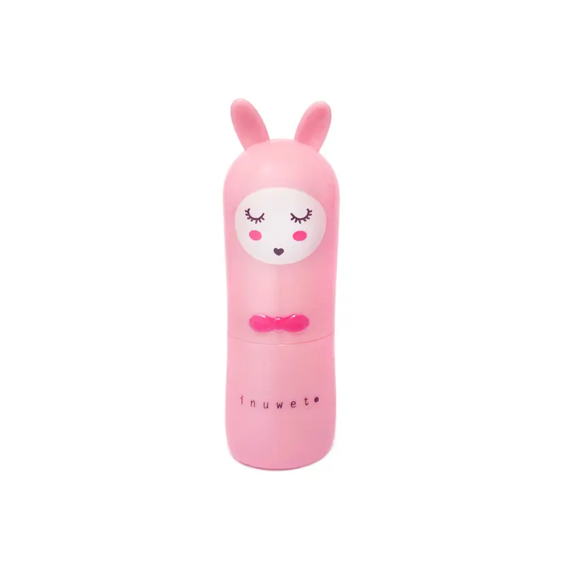 Bálsamo labial vegano Conejito - Fresa - Inuwet