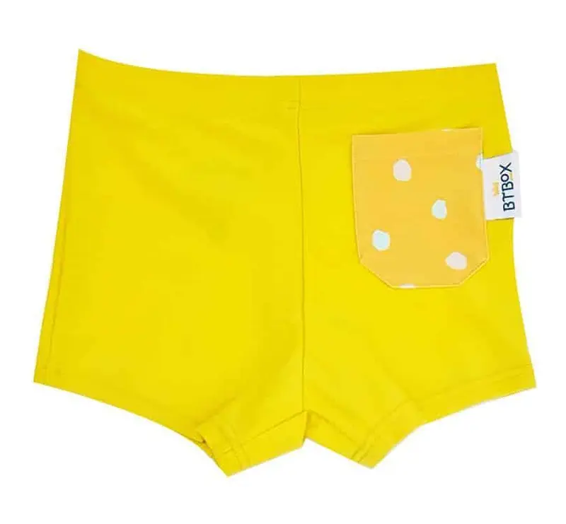 Bañador short FPS 50 Mostaza