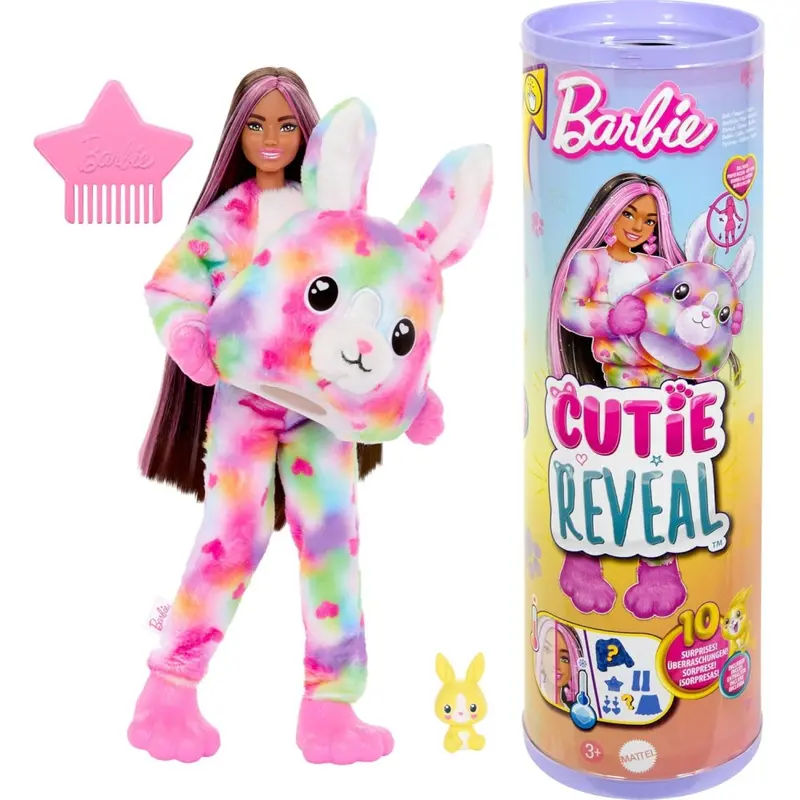 Barbie Cutie Reveal Conejito Color Dream Serie - Mattel HRK38