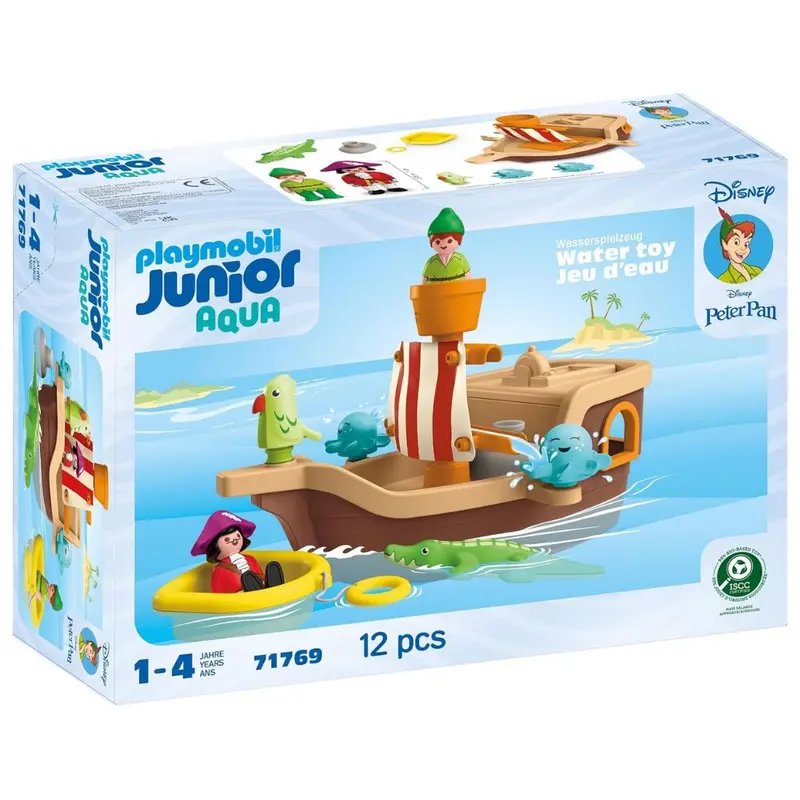 Barco de Peter Pan Playmobil Junior Disney Aqua (71769)