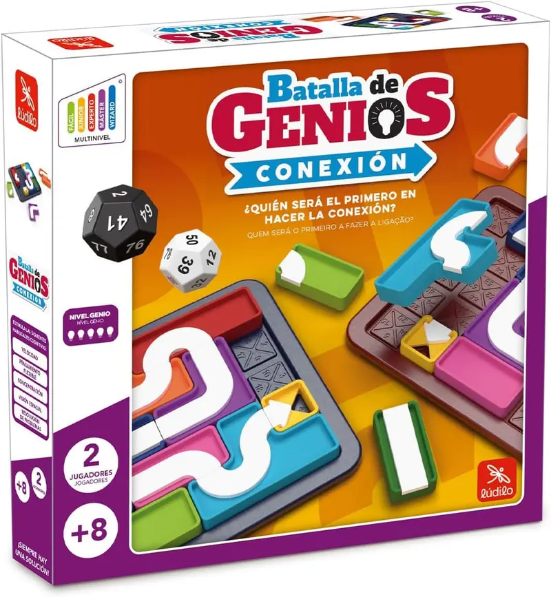 Batalla de Genios Conexión Ludilo LU89069 | Juego de Lógica +8 Años