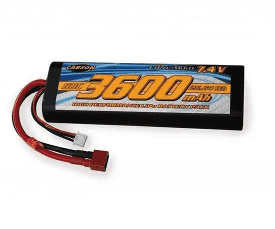 Bateria 7.4Voltios 3600 mah. 60C T-Pi H