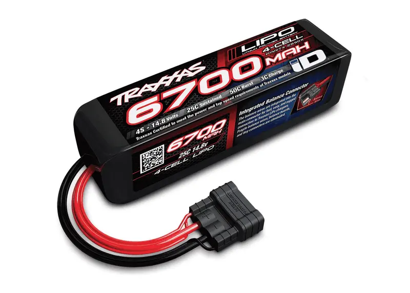 Bateria Lipo 14,8V 6700 mah. 4s 25C