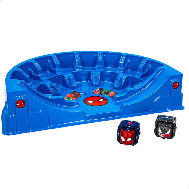 Battle Cubes Marvel Spiderman Estadio de batalla