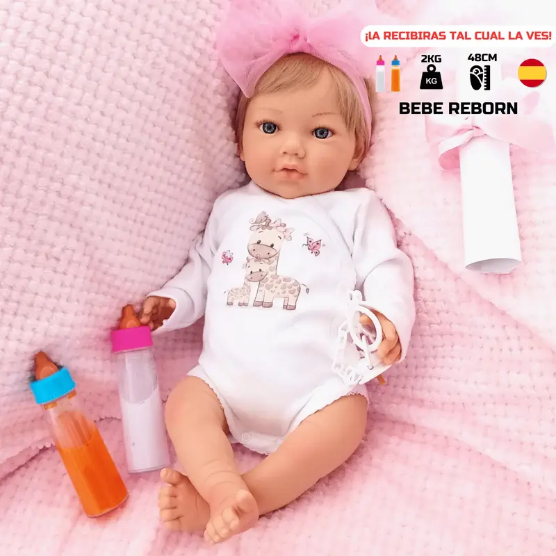 Bebe Reborn Alma – El Calor de un Bebé Auténtico | 48cm