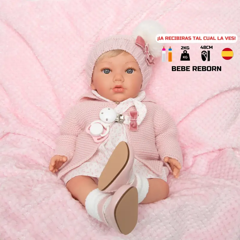 Bebe Reborn Ana – Dulzura que se Siente Real | 48cm