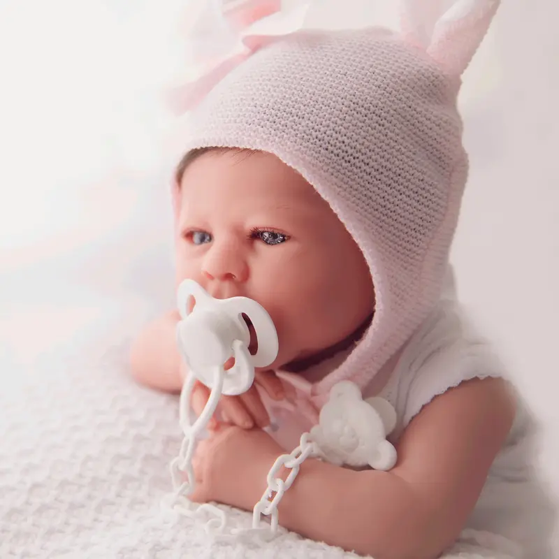 Bebe Reborn Elizabeth – Tan Real que Enamora a Primera Vista | 48cm