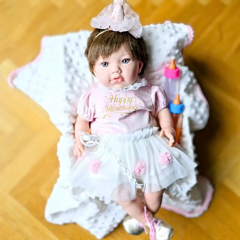 Bebe Reborn Hanna – Ternura Real en tus Brazos | 48cm