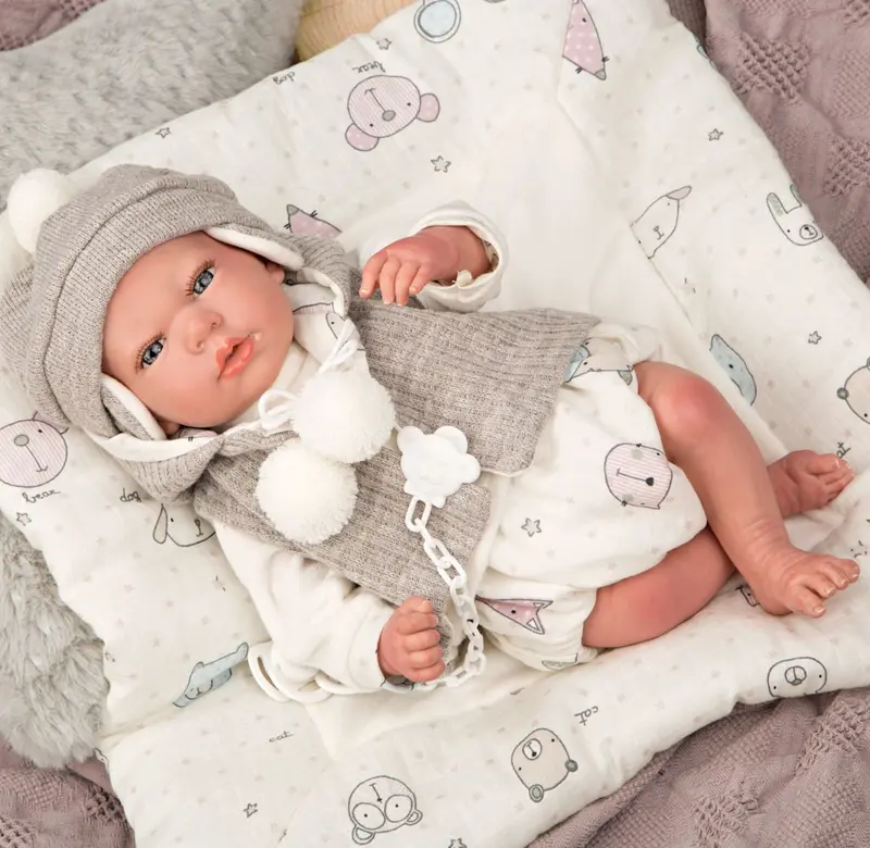 BEBÉ REBORN VEGA CON MANTA - Arias 98075