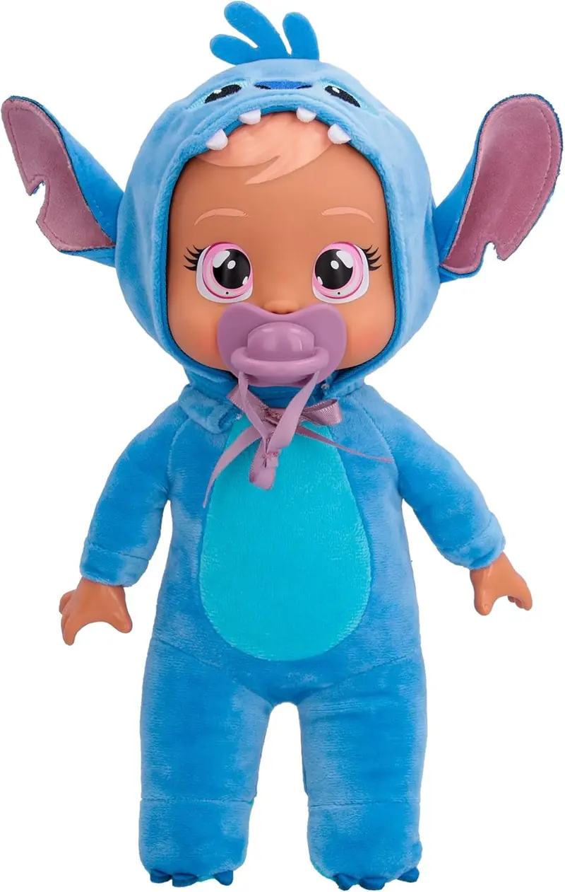 Bebés Llorones Cry Babies Disney Tiny Cudles Stitch 25 cm - IMC Toys 917941