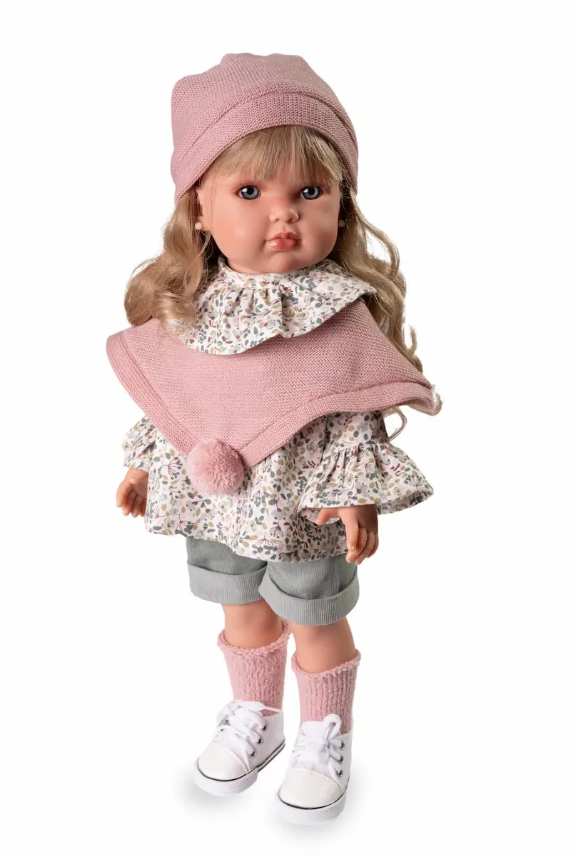Bella Clásica 45cm Muñeca Fashion Maniquí Cabeza Articulada Capa (28331)