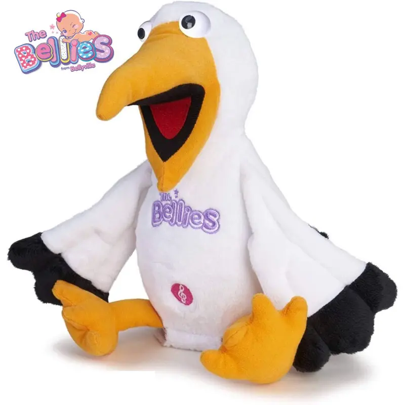 Belly Beacky canciones Bellies cigüeña peluche