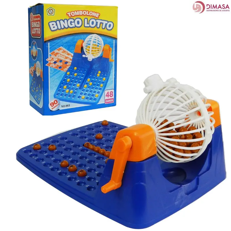 Bingo juego de mesa con 90 bolas