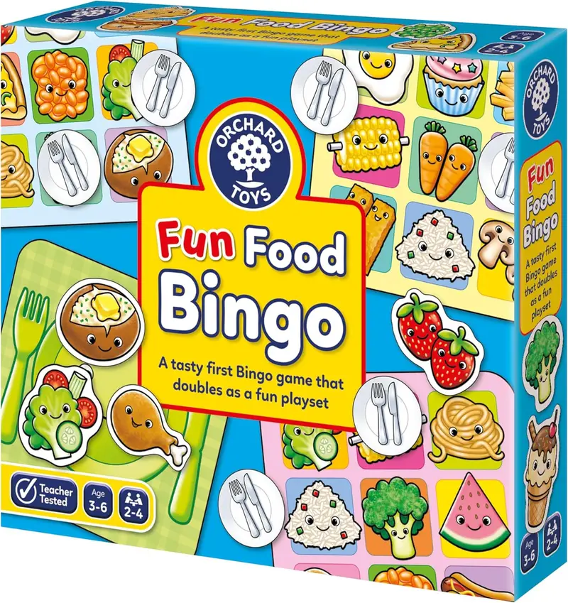 Bingo para Niños Orchard Toys | Fun Food Bingo
