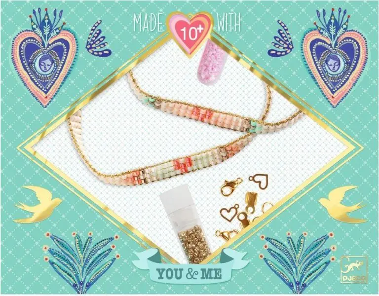 Bisutería You & Me Miyuki y Corazones - Djeco 30018