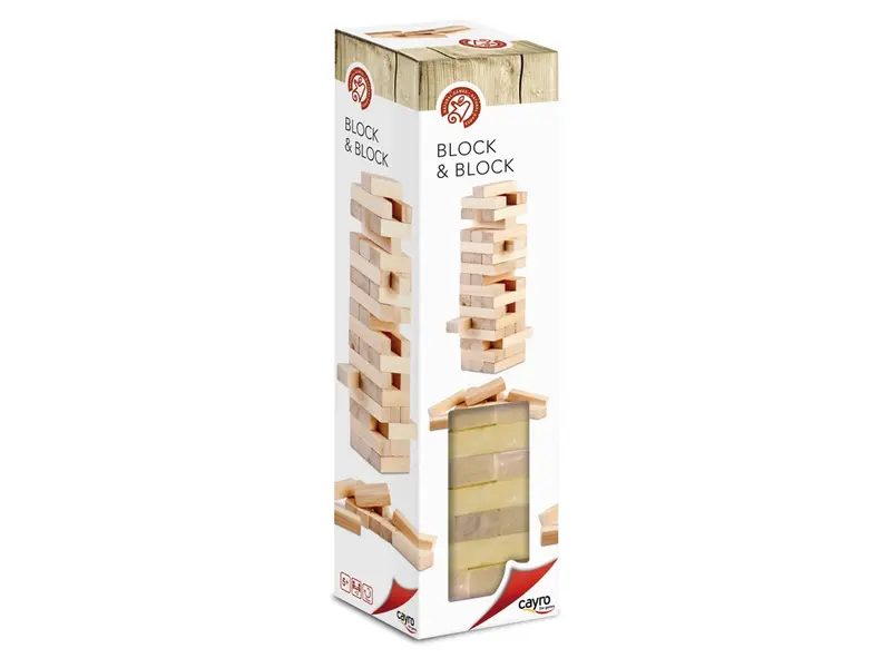 Block & Block Madera Natural - Cayro 652