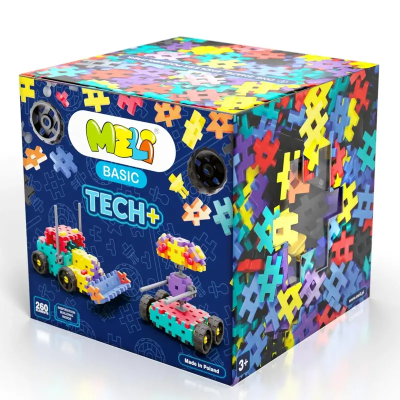 Bloques construcción MELI – Basic Tech+ 260 pcs