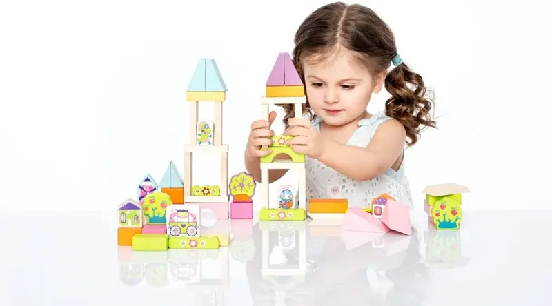 Bloques cuento de hadas juego de construcción - Cubika 13906