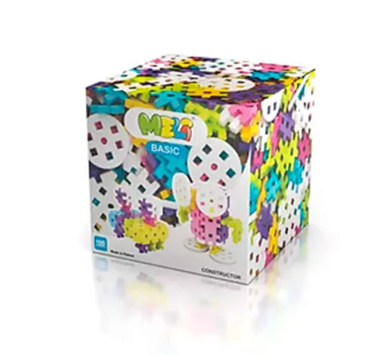 Bloques MELI Basic pastel 100 Constructor piezas