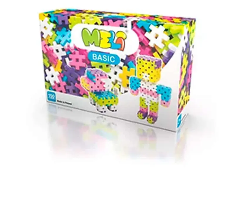 Bloques MELI Basic pastel 150 piezas
