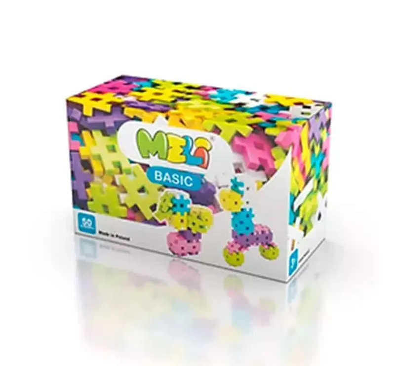 Bloques MELI Basic pastel 50 piezas