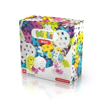 Bloques MELI - MAXI CONSTRUCTOR PASTEL 70 piezas