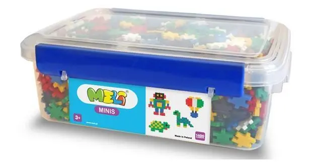 Bloques MELI - MINIS EDU 1400 piezas