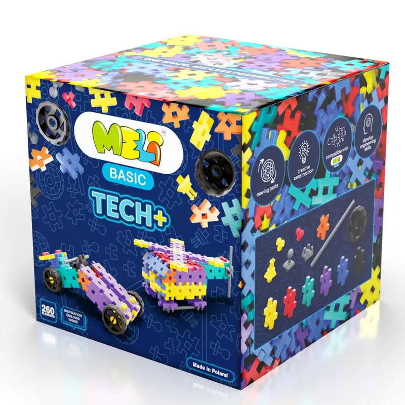 Bloques Meli Tech+ 260 pcs
