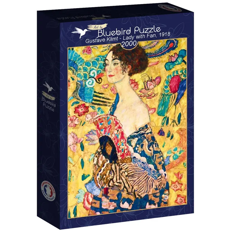 Bluebird Puzzle - Gustave Klimt - Lady with Fan, 1918. 2000 piezas