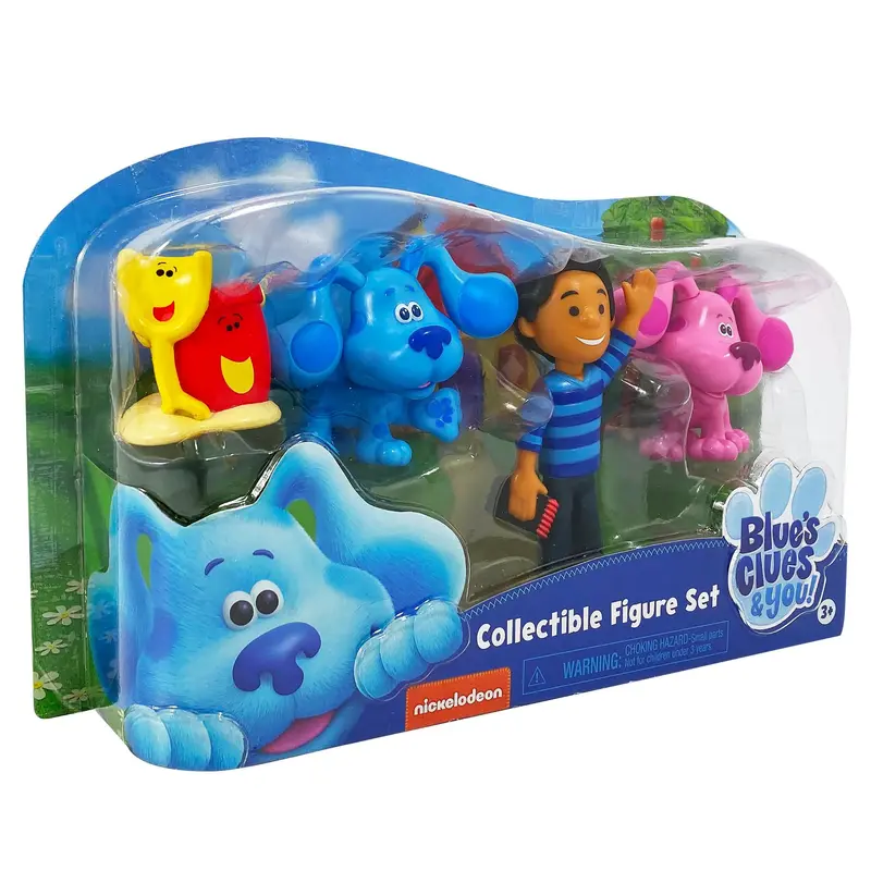 Blue's Clues Pack 4 Figuras - Famosa BLU04000