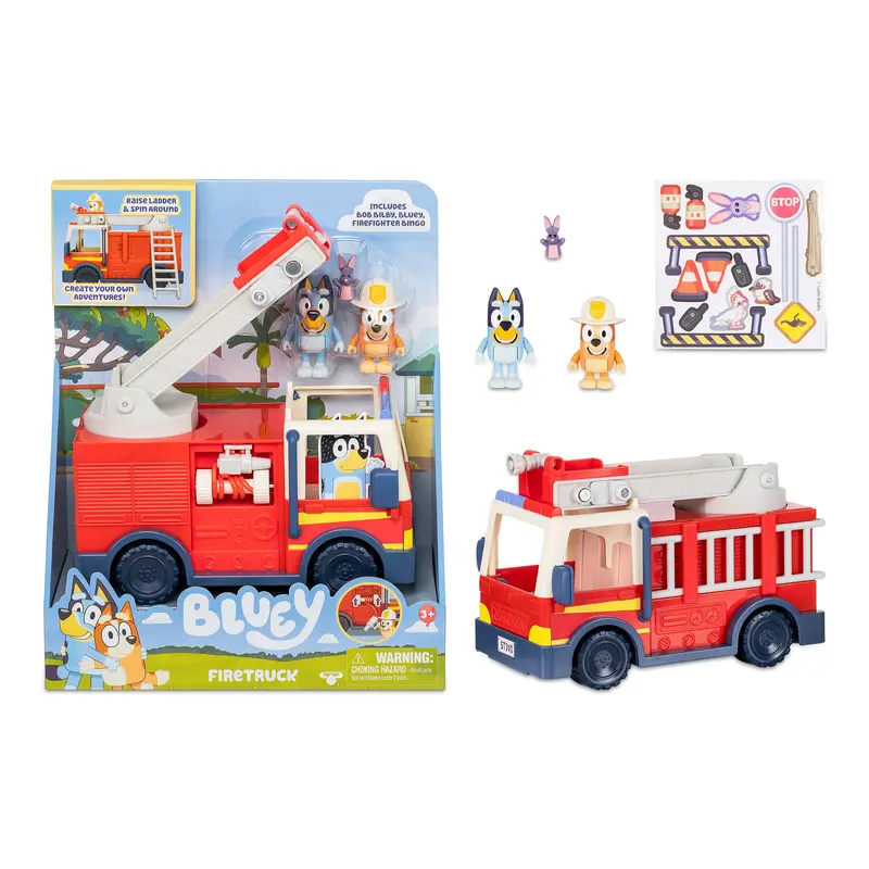 Bluey Camion de Bomberos - Famosa BLY68000