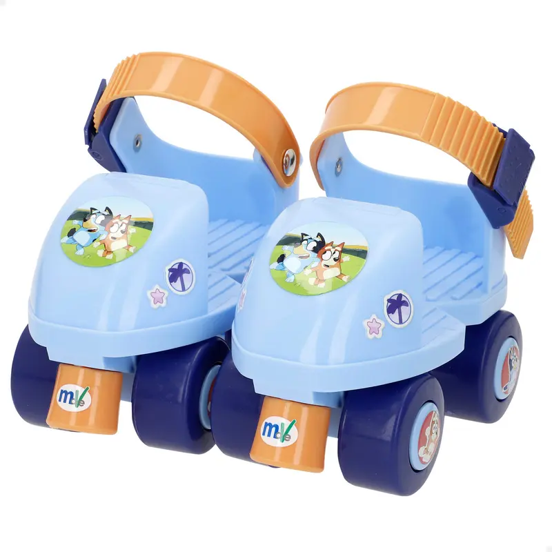 Bluey Patines 4 ruedas ajustables talla 22-29 máx. 20 kg