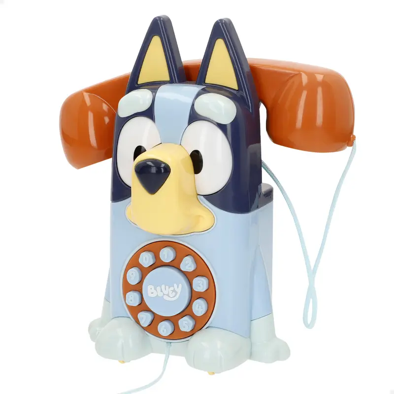 Bluey Teléfono interactivo de juguete con sonidos y melodías