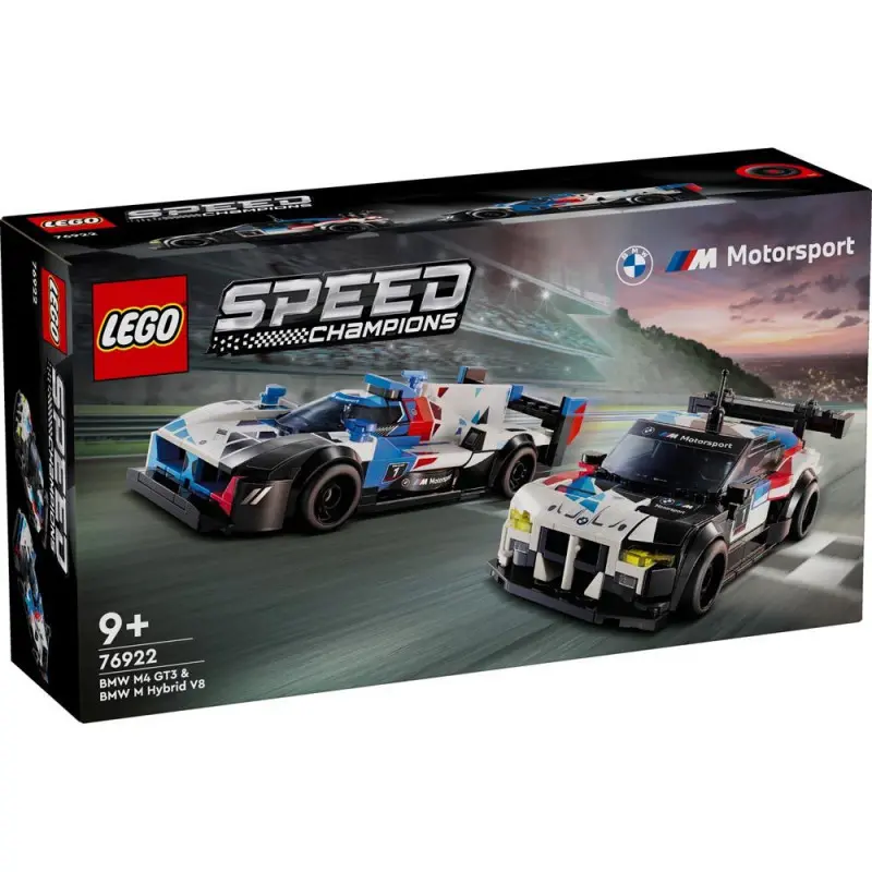 BMW M4 GT3 & BMW M Hybrid V8 Speed Champions - LEGO 76922