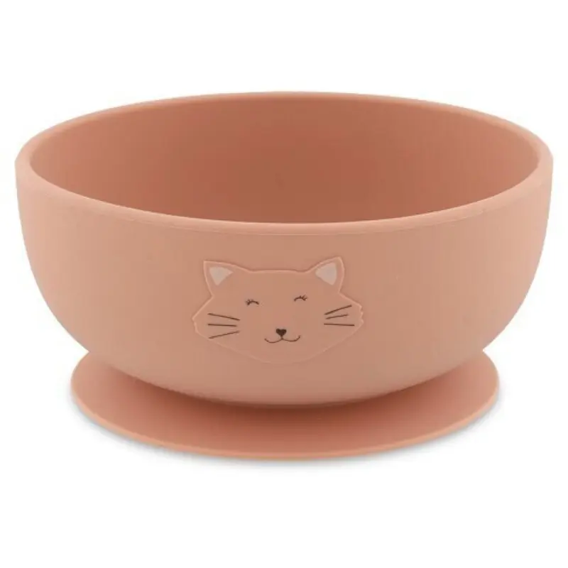 Bol de silicona con ventosa Gato (Mrs. Cat) - Trixie