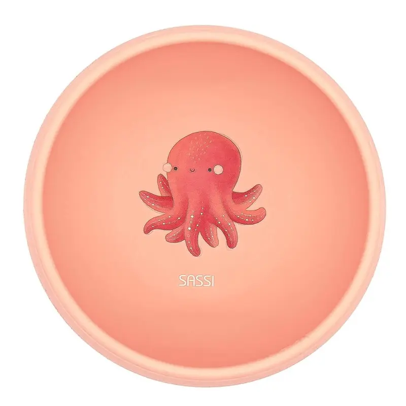 Bol de silicona - Slurpy el Pulpo