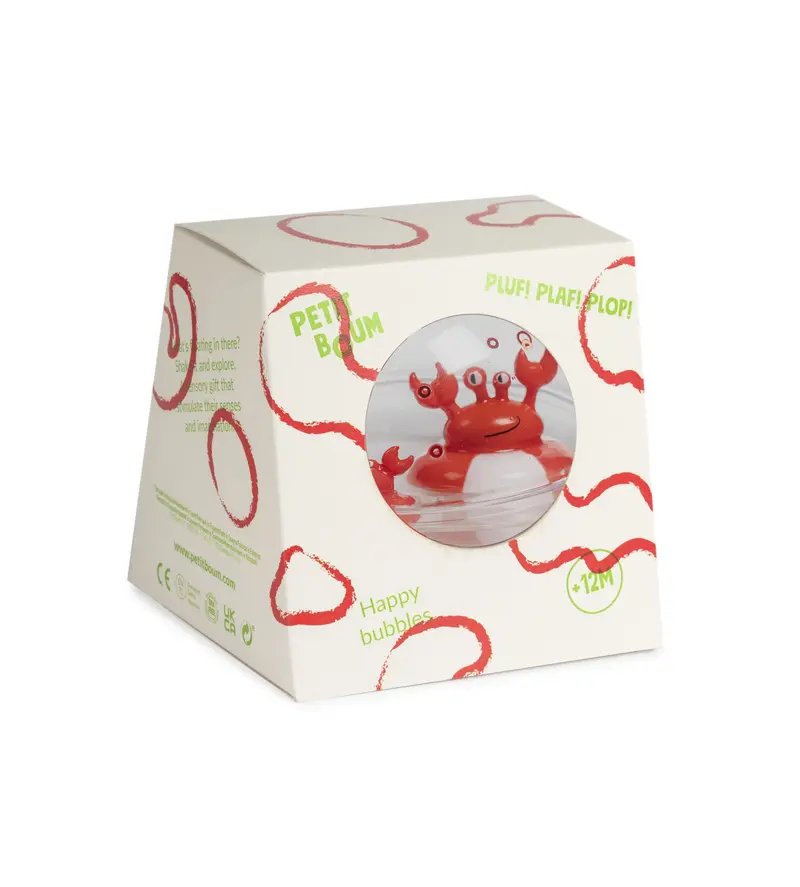 Bola sensorial Happy Bubbles Crabs - Petit Boum