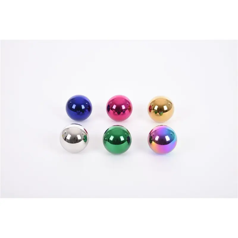 Bolas sensoriales misteriosas de colores d. 6 cm 6 u.