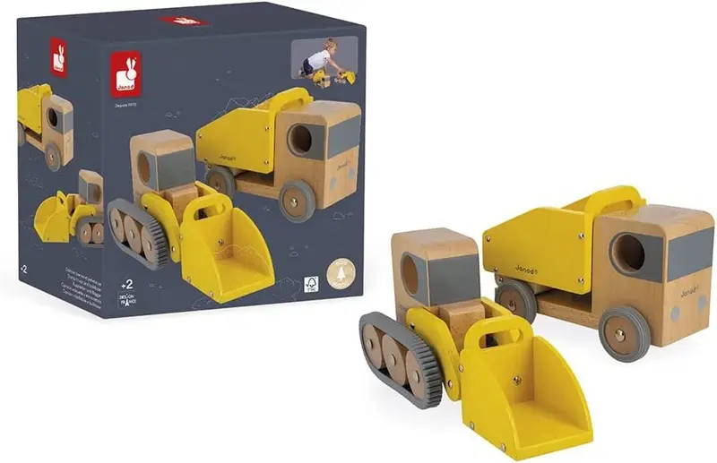 Bolid - Camión con volquete y excavadora - Janod J04634