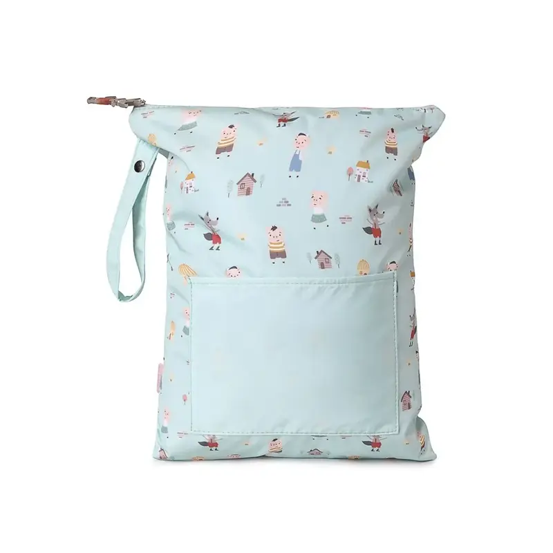 Bolsa Impermeable Grande Los tres cerditos Personalizable