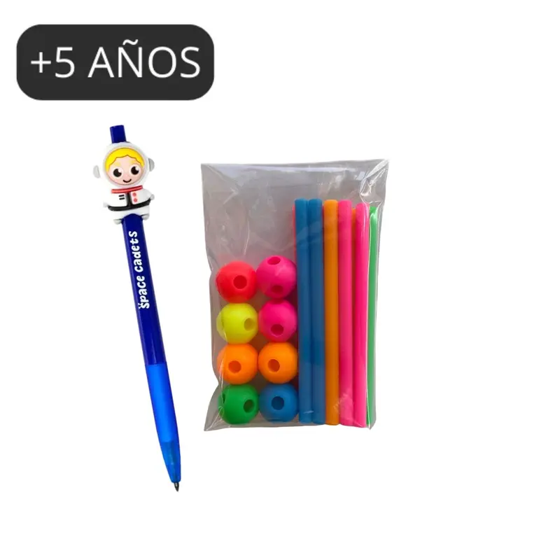 Bolsita de cumple con Meli Stick y Lápiz infinito Space