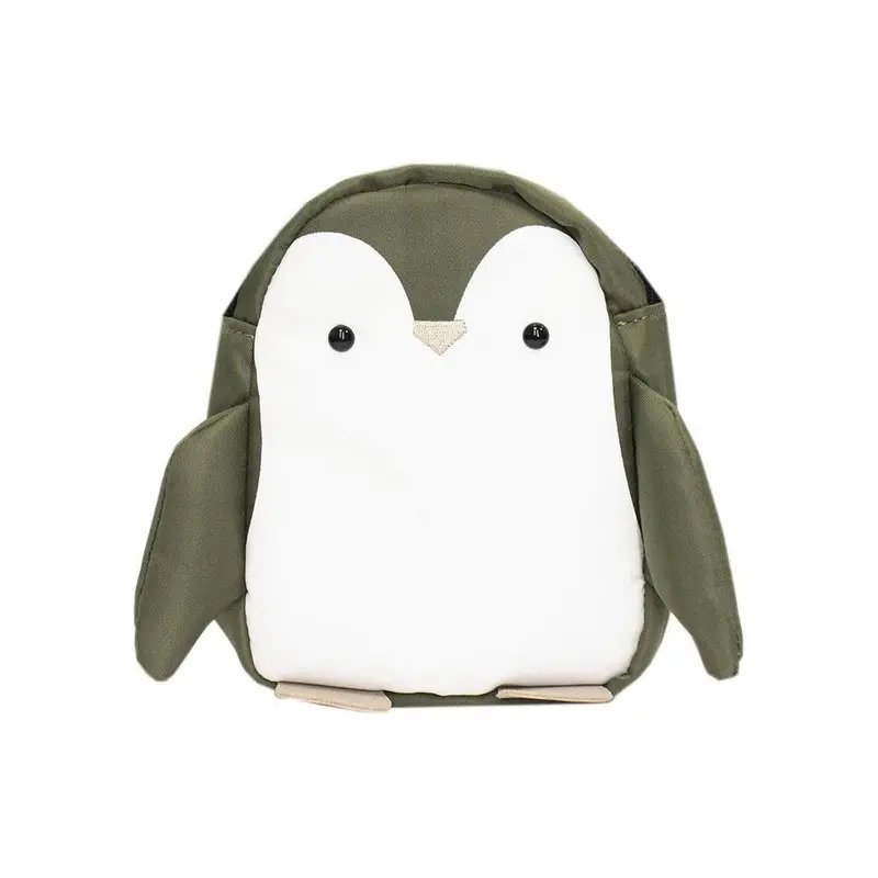 Bolso bandolera pinguino verde - Yuko.B