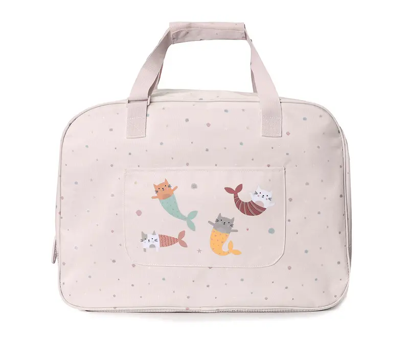 Bolso de playa antiarena Mermaid Cats