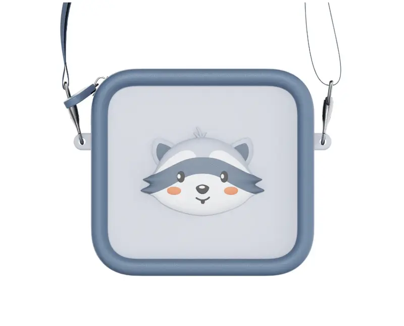 Bolso de Silicona - Mapache - Zoo family