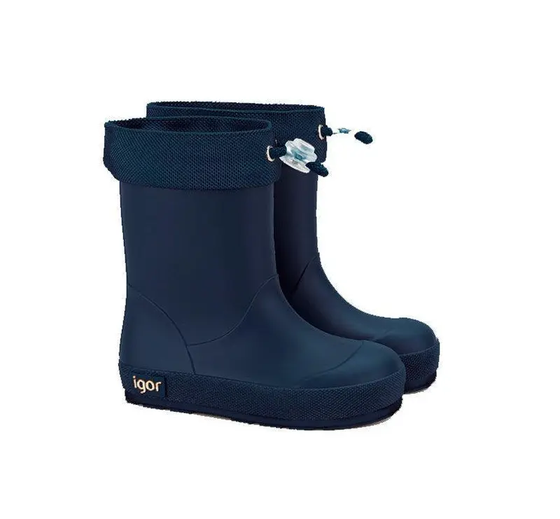 Bota de agua barefoot YOGI marino cuello
