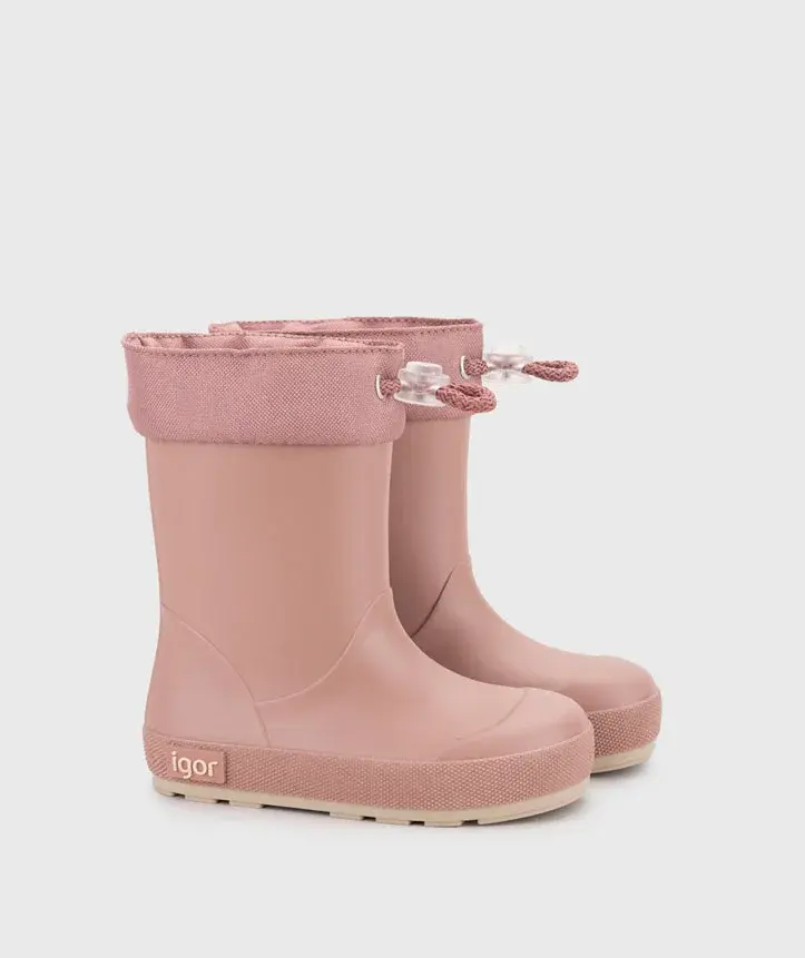 Bota de agua barefoot YOGI Rosa cuello